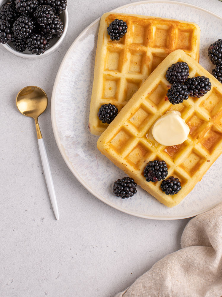 изображение рецепта Банановые вафли