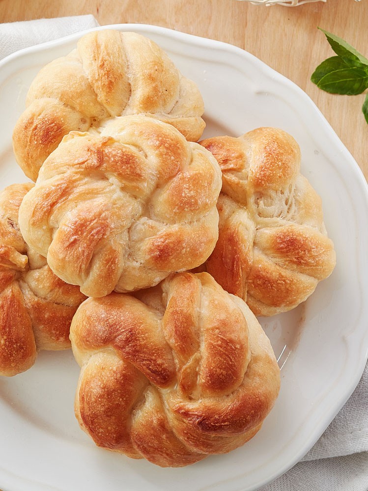 изображение рецепта Плетеные булочки