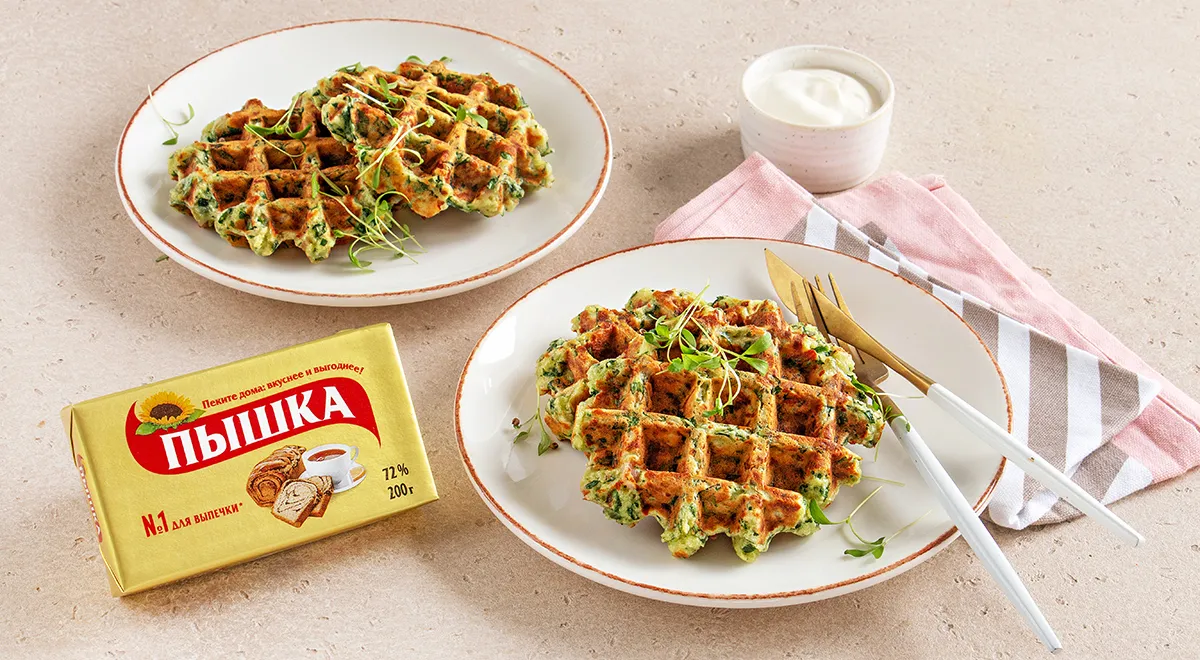 изображение рецепта Сырные вафли