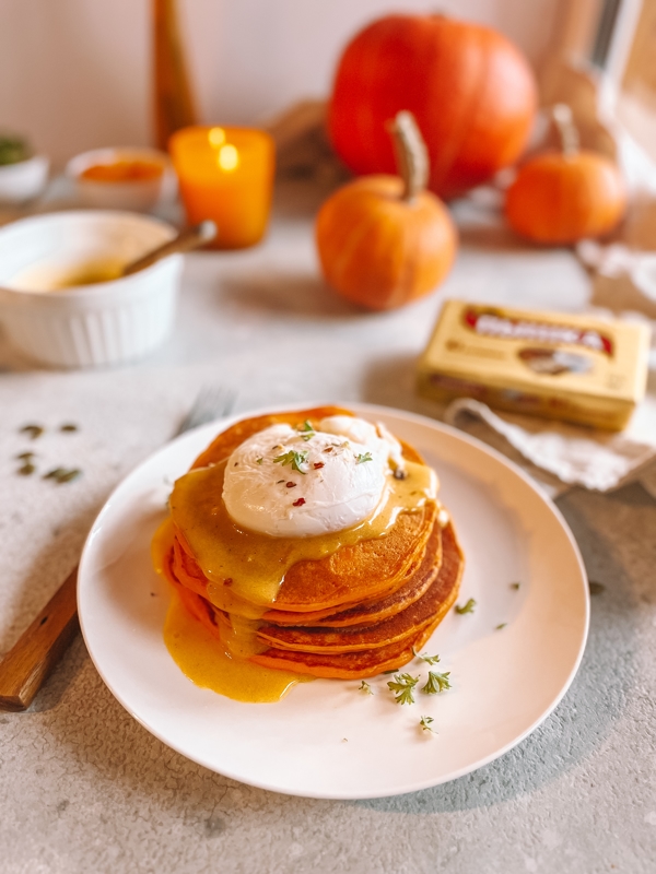 изображение рецепта Тыквенные панкейки