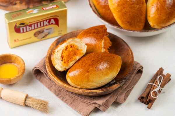 изображение рецепта Пирожки с морковью