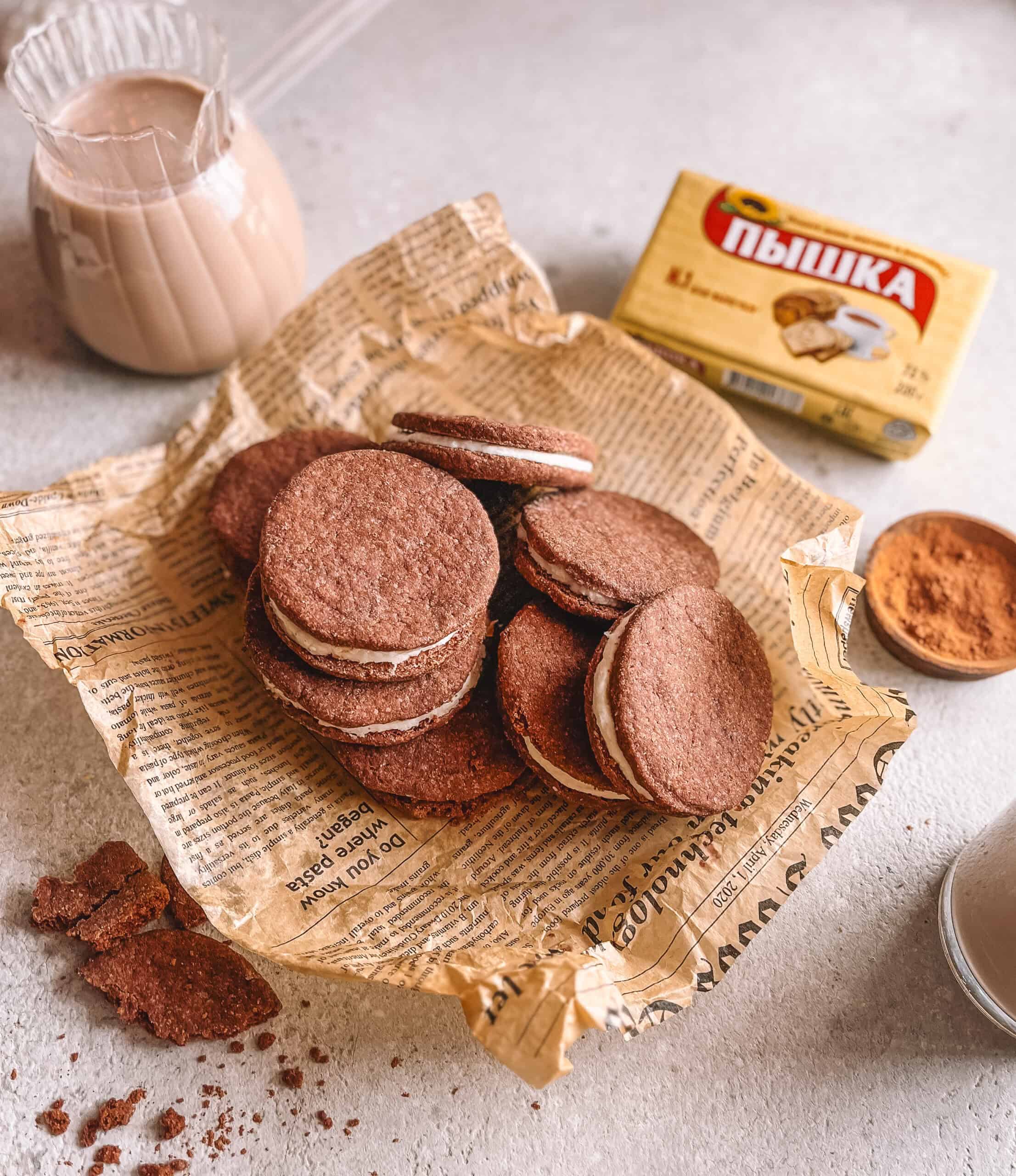 изображение рецепта Постное печенье «Орео»