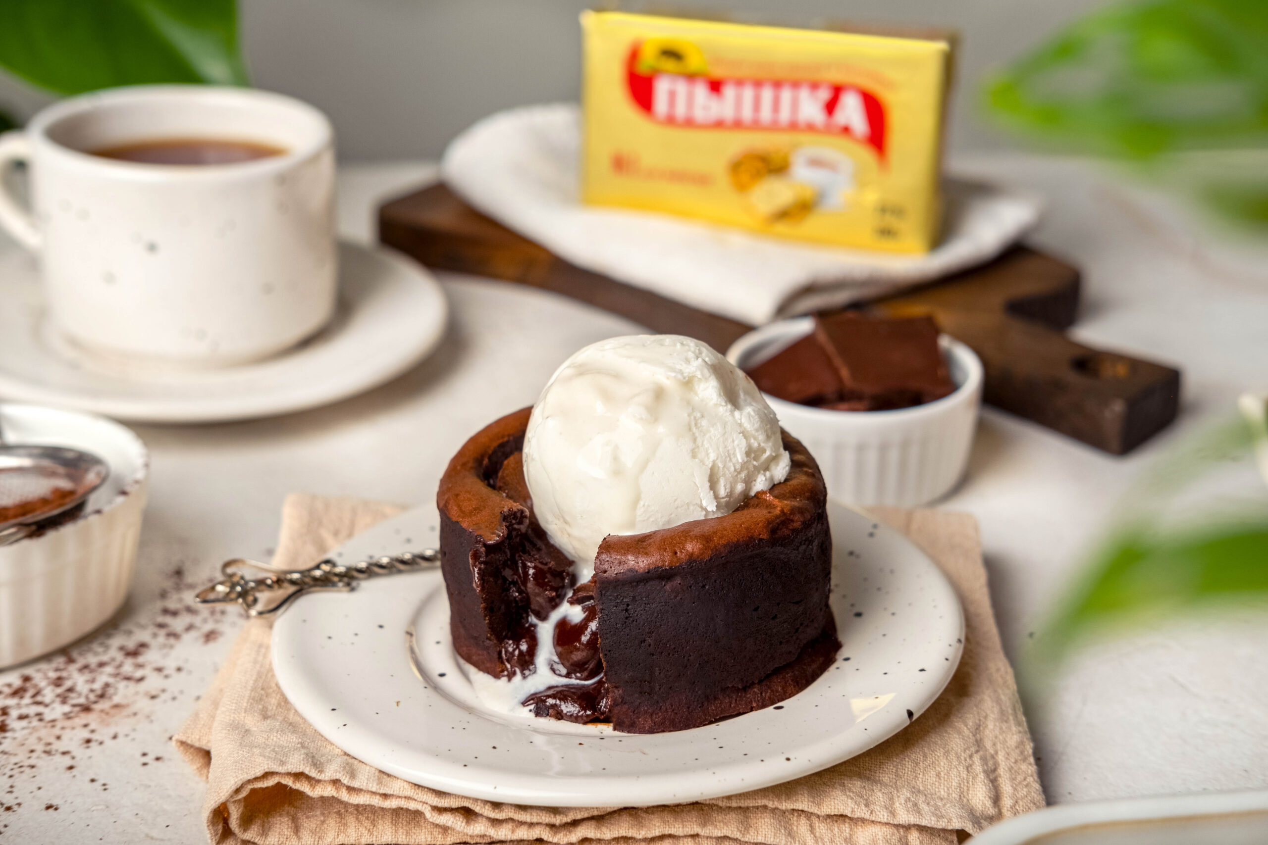 изображение рецепта Шоколадный фондан