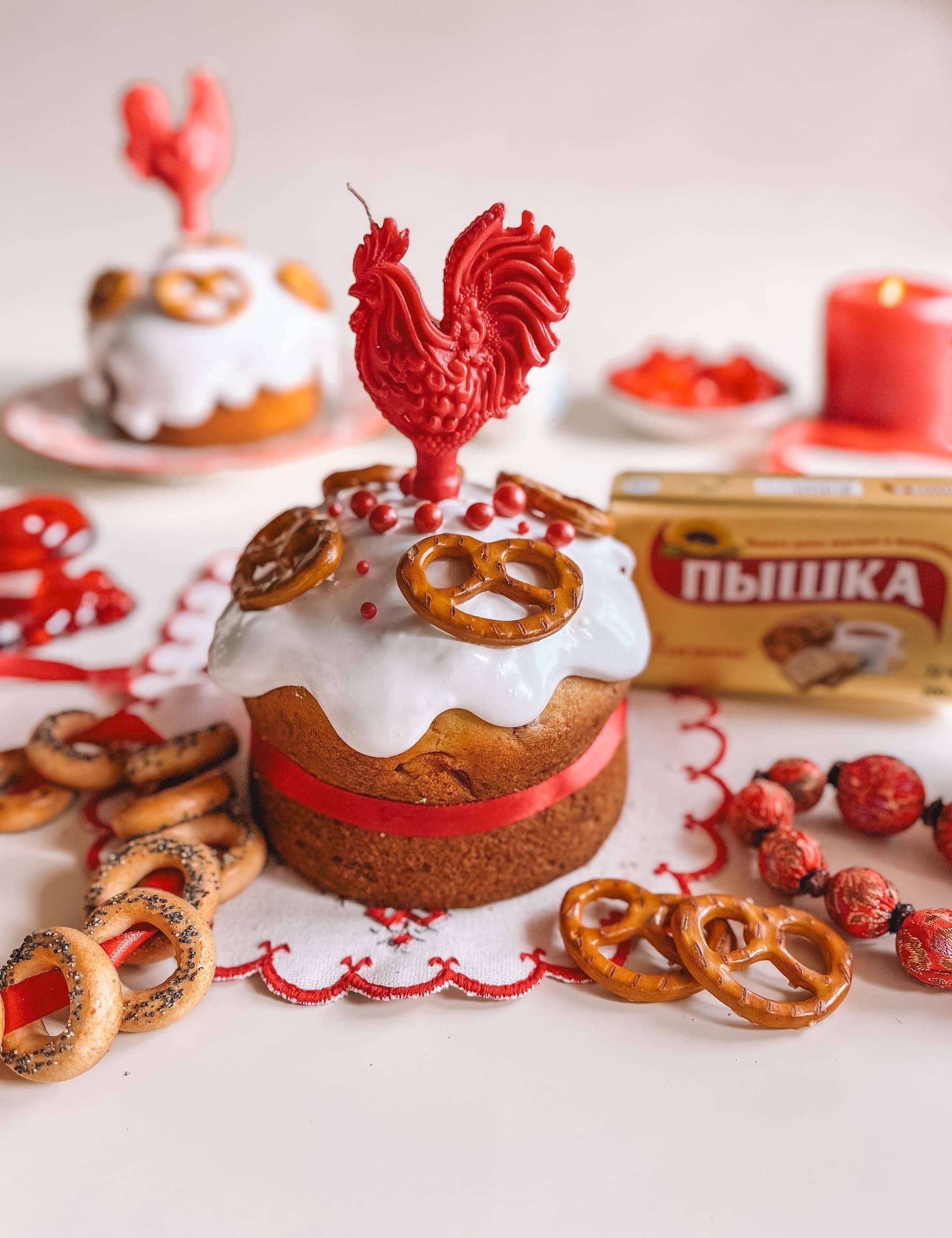 изображение рецепта Творожный кулич